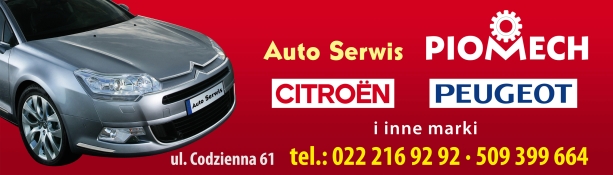 baner serwisu Piomech